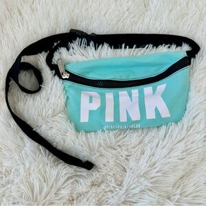 PINK Victoria’s Secret Women’s Green Fanny Pack -NEW
